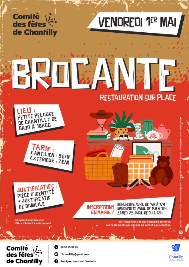 Brocante comité des fêtes