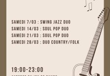 Soirée Jazz au bar de l&rsquo;Auberge du Jeu de Paume à Chantilly