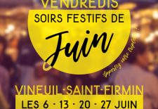 Les Vendredis Soirs Festifs de Vineuil Saint Firmin