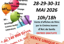 Journées du livre d&rsquo;occasion à Senlis